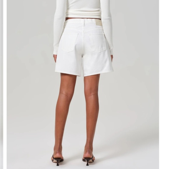 Anthropologie Citizens of humanity Byrnn drawstring shorts Fresco size 30 - Picture 3 of 5